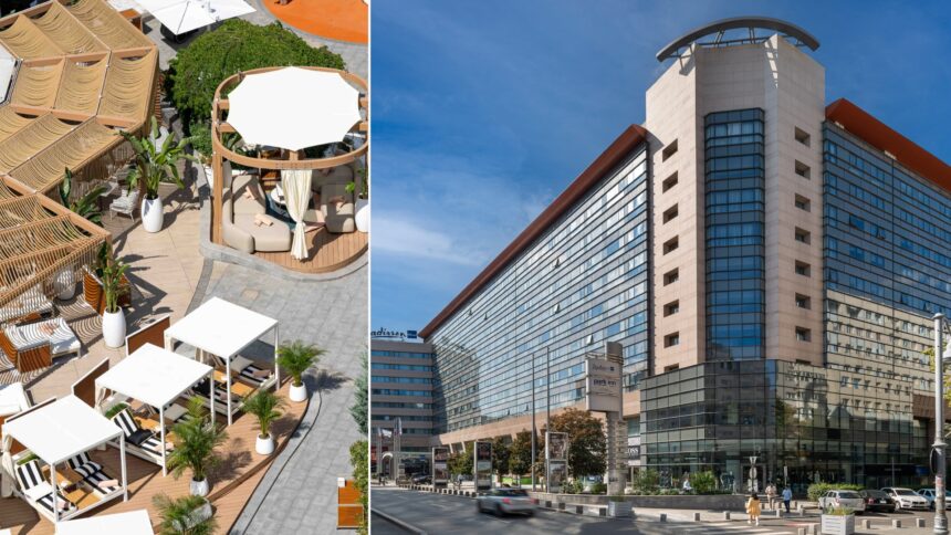 foto f09f8f96efb88f nu vrei sa stai blocat pe a2 ca sa ajungi la mare poti sa te rasfeti ca la plaja pe calea victoriei in fata hotelului radisson blu in weekend 6a3e328c18564