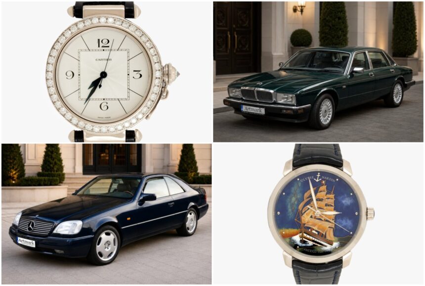 foto un jaguar al printesei diana dar si ceasuri de lux cum au messi si arnold de vanzare la bucuresti artmark anunta o licitatie de peste jumatate de milion de euro 6a3924c618770