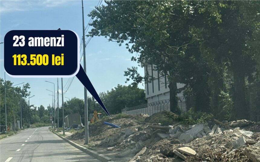 23 de amenzi si 113 500 lei pentru lucrari care au blocat strazile din sectorul 1 ce nereguli au gasit politistii locali 6a5e1dbd6984b