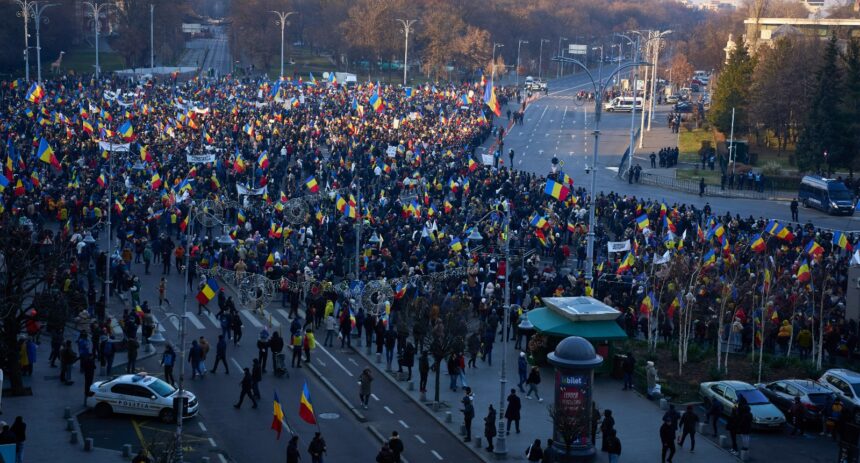 Protest 12 Ianuarie