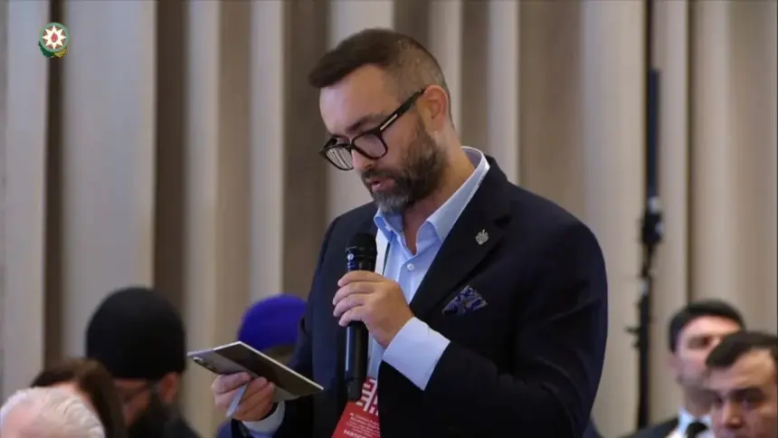 senatorul cristian niculescu tagarlas dialog direct cu presedintele azerbaidjanului la shusha global media forum 6a54cd2d9f86b