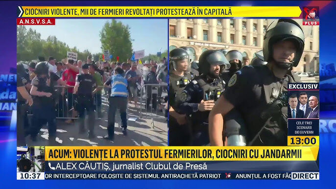 video fermierii bataie cu jandarmii in fata sediului ansvsa afara cu bociu si mafia de la agricultura 6a6b0100dc895