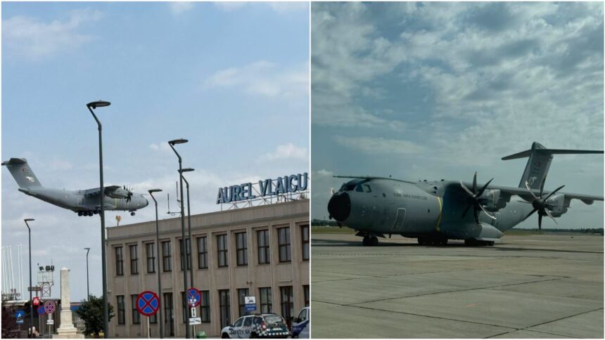 foto e29c88efb88f pilotii turci au ajuns pe aeroportul baneasa cu un imens airbus a400m acestia vor face show la bias 2026 in acest weekend 6a8d6df8289d1