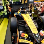 foto monopostul de formula 1 condus de lando norris poate fi admirat la bucuresti pana pe 10 august se afla la kaufland barbu vacarescu 359487dc